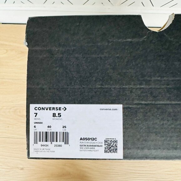 ⭐Converse Run Star Hike Legacy CX Hi Sz 8.5 Women Sneakers Electric Pink A05012C - Picture 9 of 13